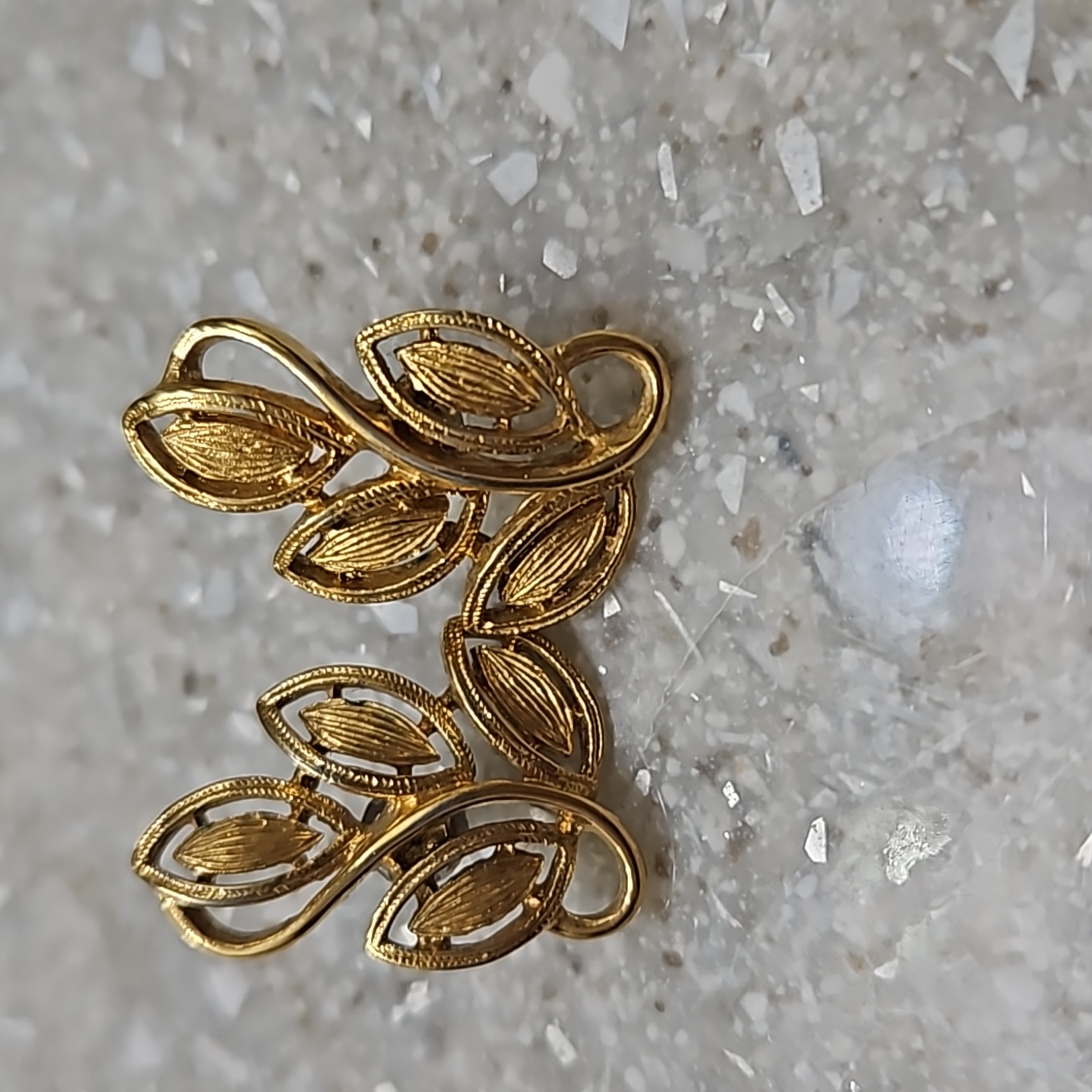 Vintage Gold Plated Earrings
